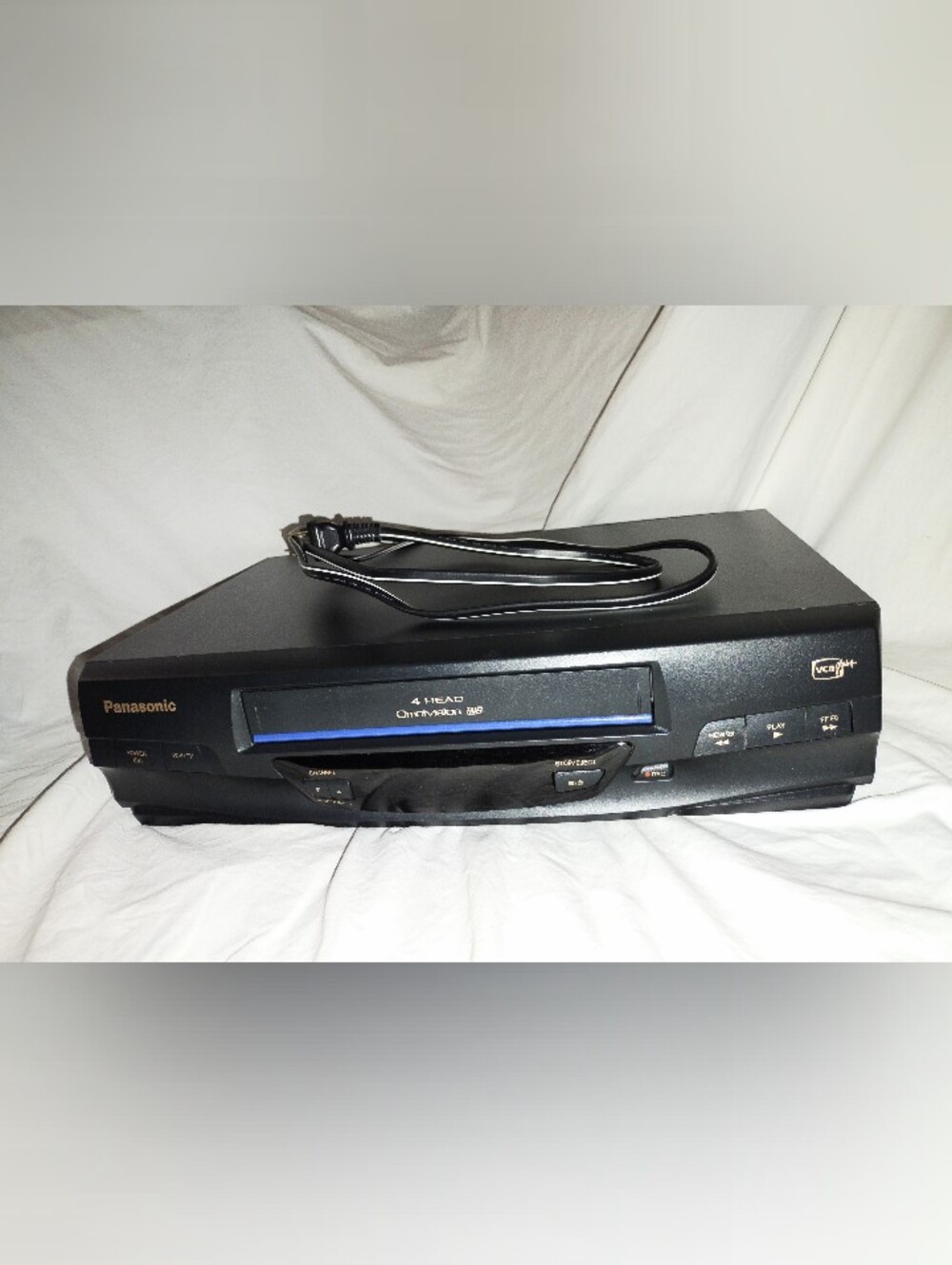 Panasonic VCR Plus 4 Head Omnivision VHS Player Recorder PV-V4020 Cleaned Tested